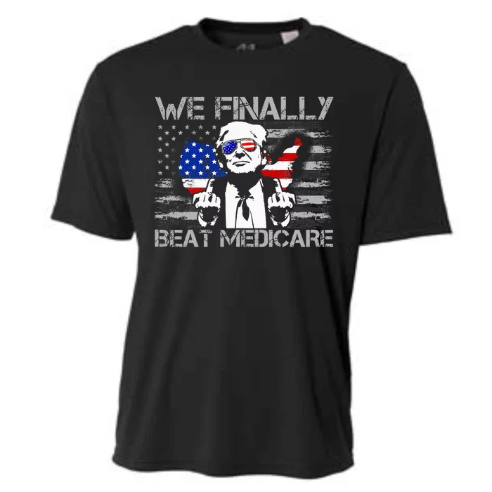 Presidential Debates 2024 We Finally Beat Medicare Cooling Performance Crew T-Shirt