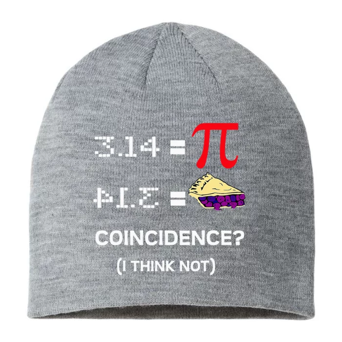 Pi Day 3.15 Pi Symbol Science and Math Teacher 8 1/2in Sustainable Knit Beanie