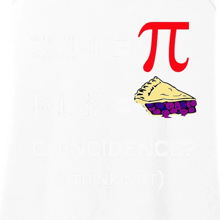 Pi Day 3.15 Pi Symbol Science and Math Teacher Ladies Essential Tank