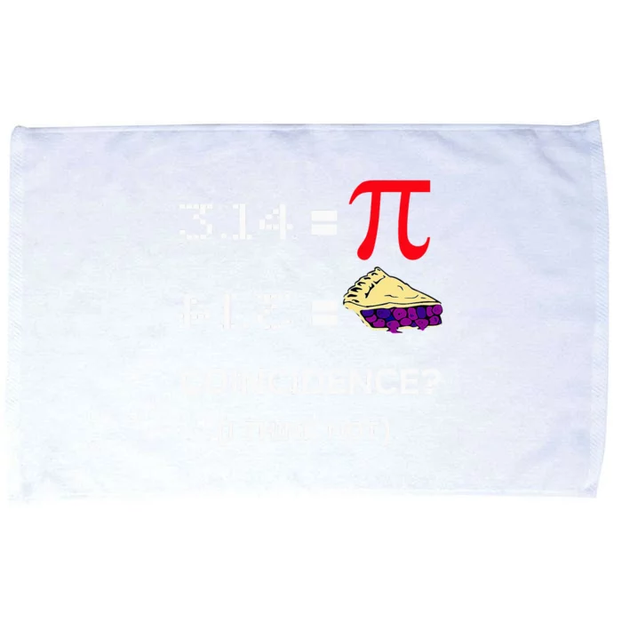 Pi Day 3.15 Pi Symbol Science and Math Teacher Microfiber Hand Towel