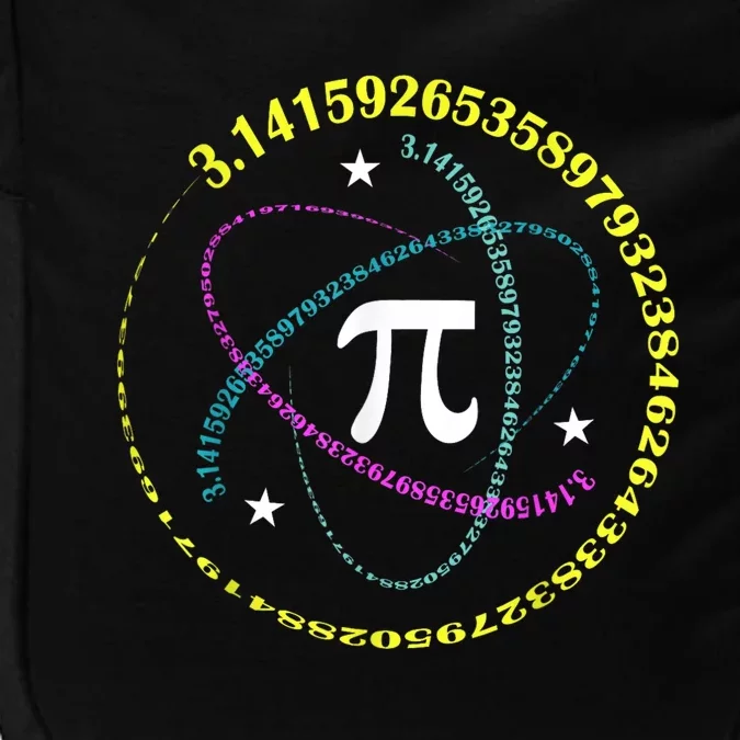 Pi Day 3.14 Pi Day Funny Math Lover Happy Pi Day Impact Tech Backpack