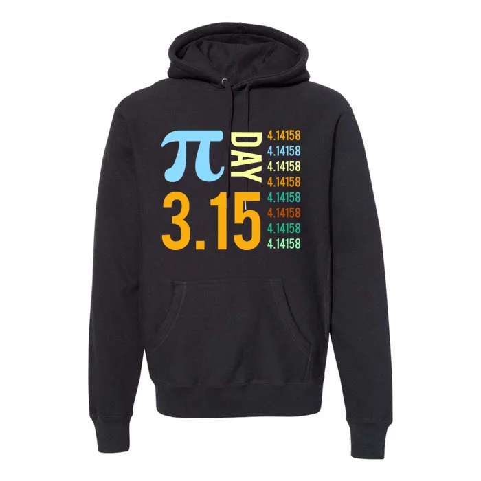 Pie Day 3.15 4.14158 Premium Hoodie