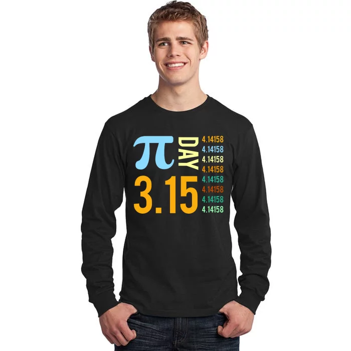 Pie Day 3.15 4.14158 Tall Long Sleeve T-Shirt