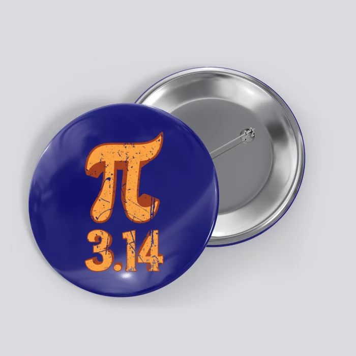 Pi Day 3 14 March 14th Math Teacher Vintage Pi Day Great Gift Button