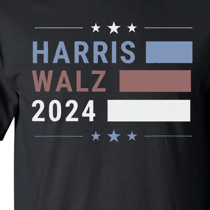 Political Democrat 47 Presidential Election 2024 Harris Walz Tall T-Shirt