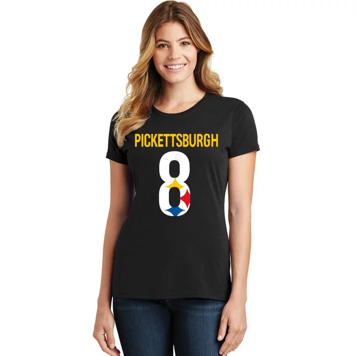 Pickettsburgh Diamond 8 By Pickettsburgh 8 Women's T-Shirt