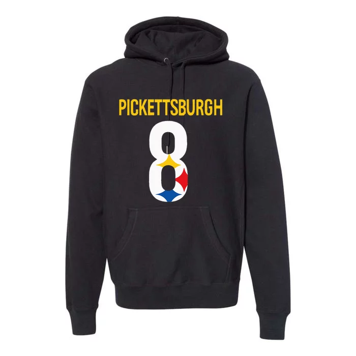 Pickettsburgh Diamond 8 By Pickettsburgh 8 Premium Hoodie