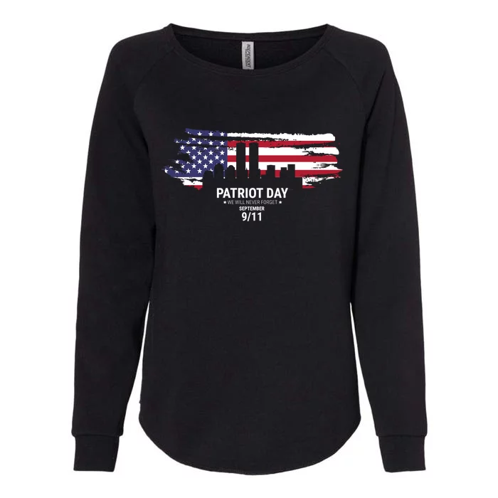 Patriot Day 9/11 Womens California Wash Sweatshirt