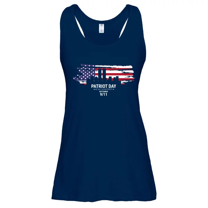 Patriot Day 9/11 Ladies Essential Flowy Tank