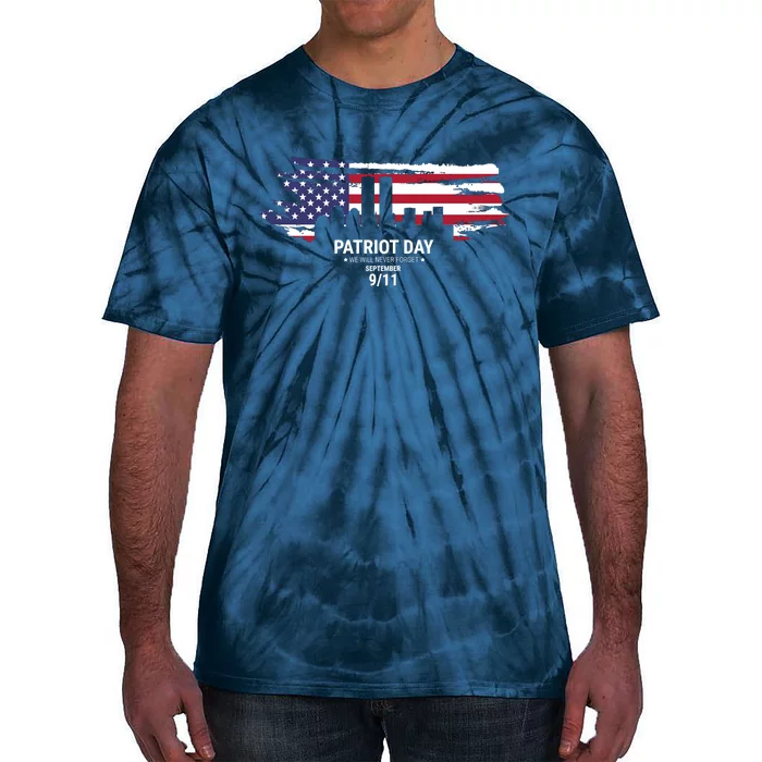 Patriot Day 9/11 Tie-Dye T-Shirt