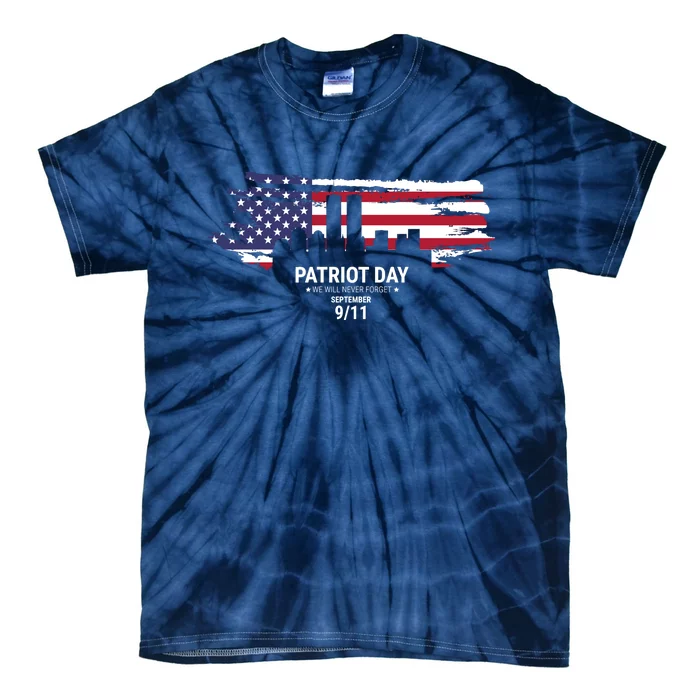 Patriot Day 9/11 Tie-Dye T-Shirt