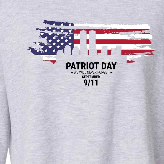 Patriot Day 9/11 Cropped Pullover Crew