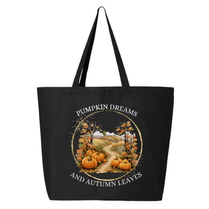 Pumpkin Dreams And Fall Dreams 25L Jumbo Tote