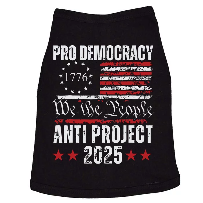 Pro Democracy Anti Project 2025 Stop Project 2025 Anti Trump Doggie Tank