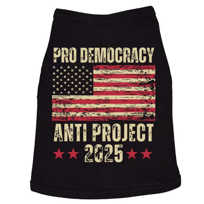 Pro Democracy Anti Project 2025 Stop Project 2025 Anti Trump Doggie Tank