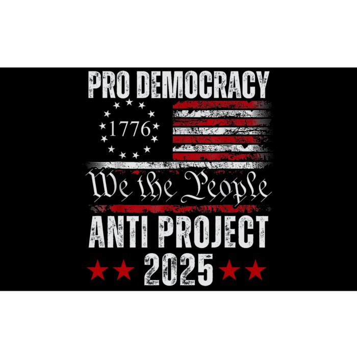 Pro Democracy Anti Project 2025 Stop Project 2025 Anti Trump Bumper Sticker