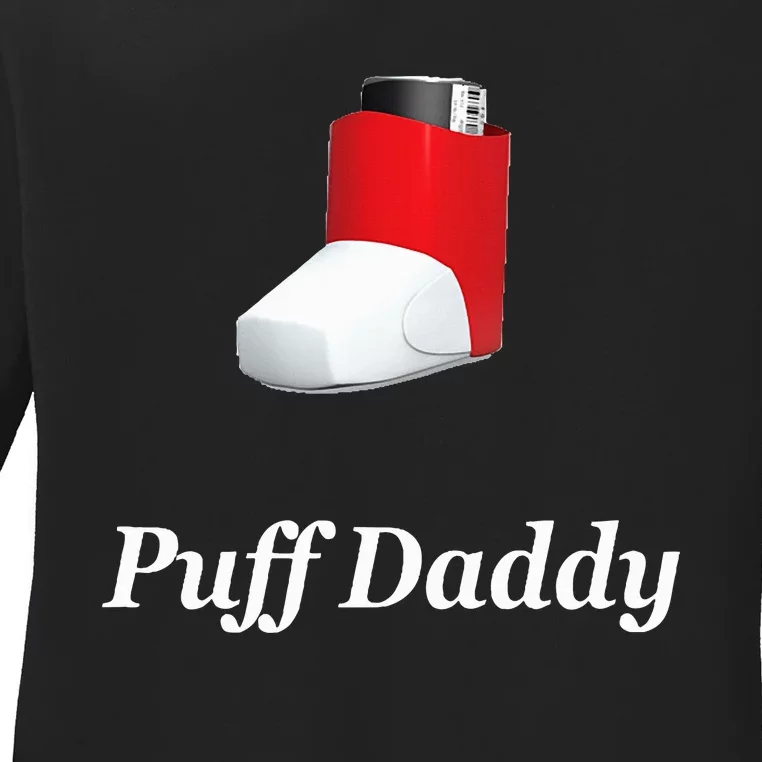 Puff Daddy Asthma Ladies Long Sleeve Shirt