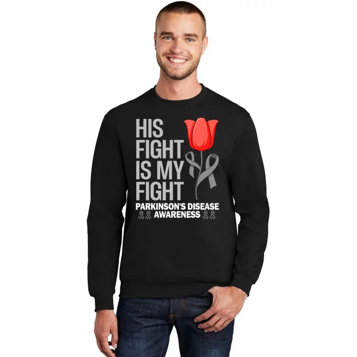 ParkinsonS Disease Awareness April Month Red Tulip Sweatshirt