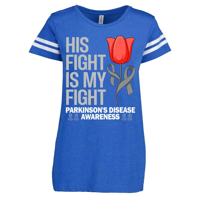 ParkinsonS Disease Awareness April Month Red Tulip Enza Ladies Jersey Football T-Shirt