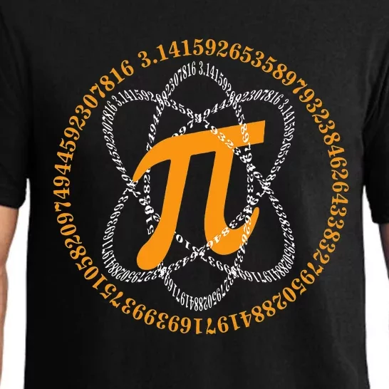 PI Day Atom PI Math Geek Science Lovers Pajama Set