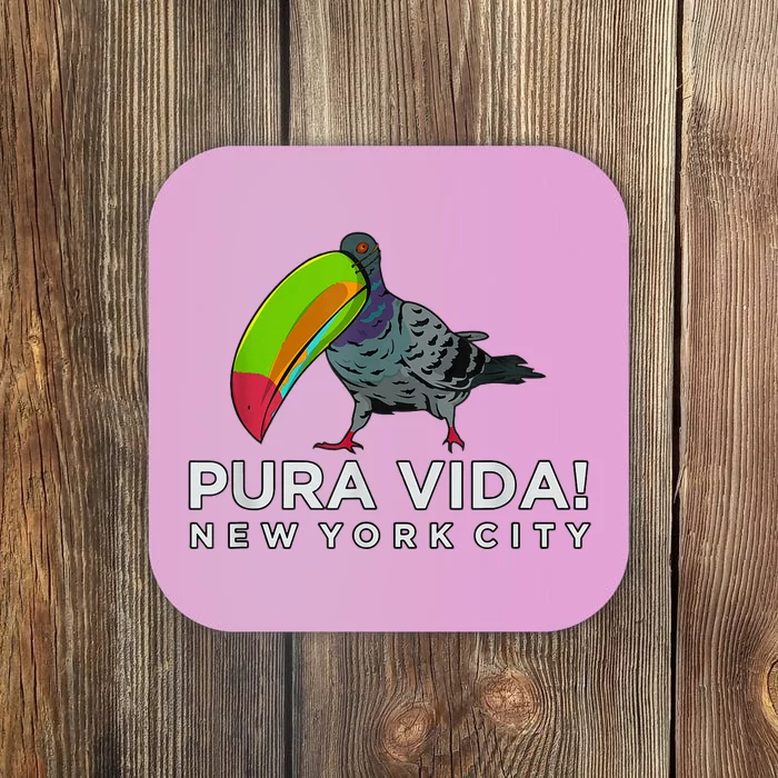 Pigeon Disguised As Toucan Pura Vida! New York City Coaster