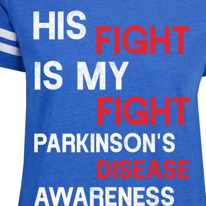 ParkinsonS Disease Awareness April Month Red Tulip Great Gift Enza Ladies Jersey Football T-Shirt