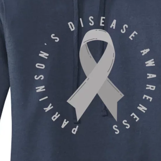 ParkinsonS Disease Awareness Month April Support Wear Grey Great Gift Women's Pullover Hoodie