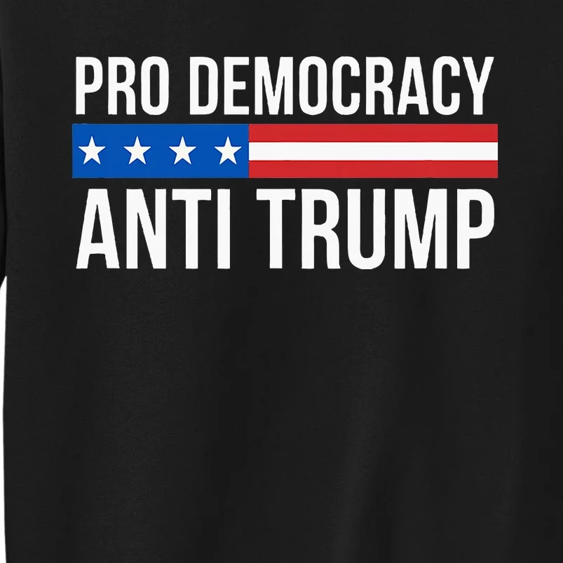 Pro Democracy Anti Trump Sweatshirt