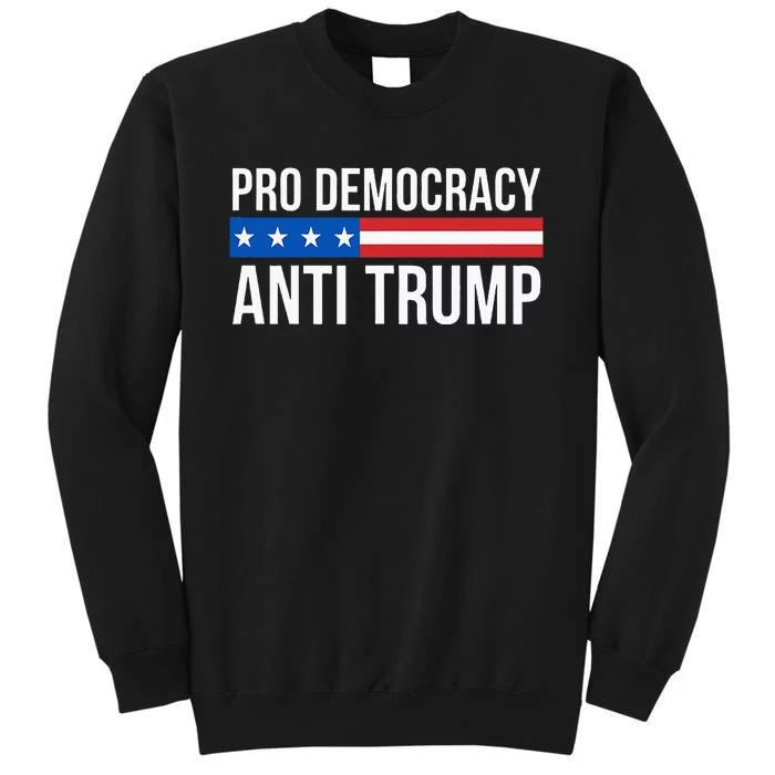 Pro Democracy Anti Trump Sweatshirt