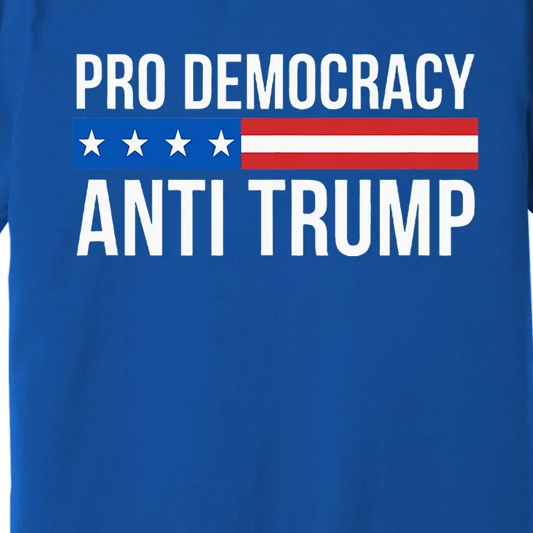 Pro Democracy Anti Trump Premium T-Shirt