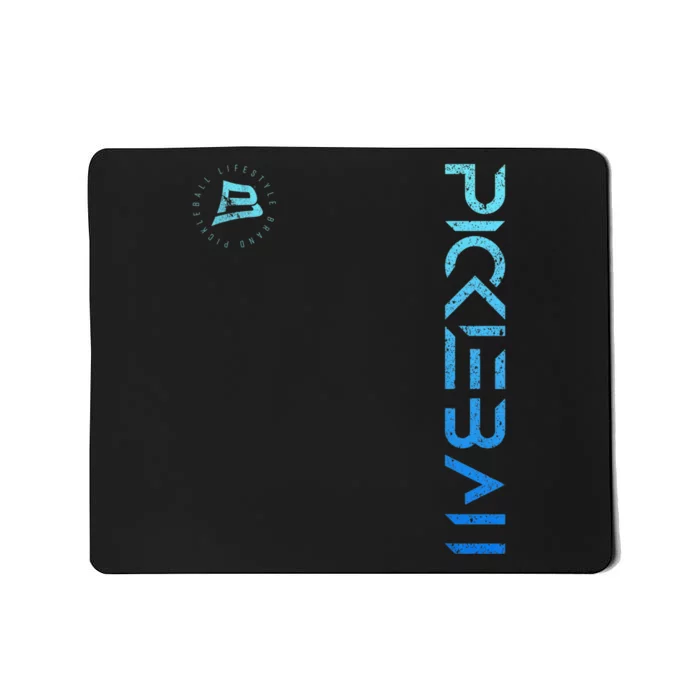 Pickleball Distressed Blue Gradient Casual Design Mousepad