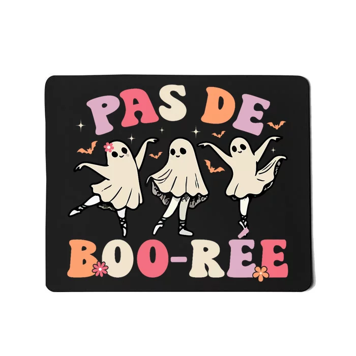 Pas De BooréE Ghost Ballet Dancer Halloween Dance Teacher Mousepad