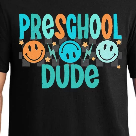 Prek Dude Back To School First Day Of Preschool Gift Pajama Set