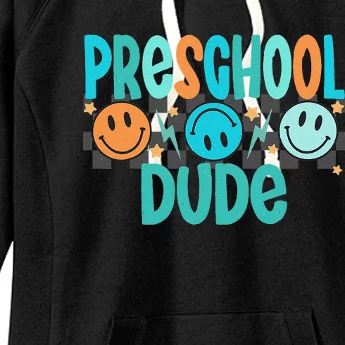 Prek Dude Back To School First Day Of Preschool Gift Women's Fleece Hoodie