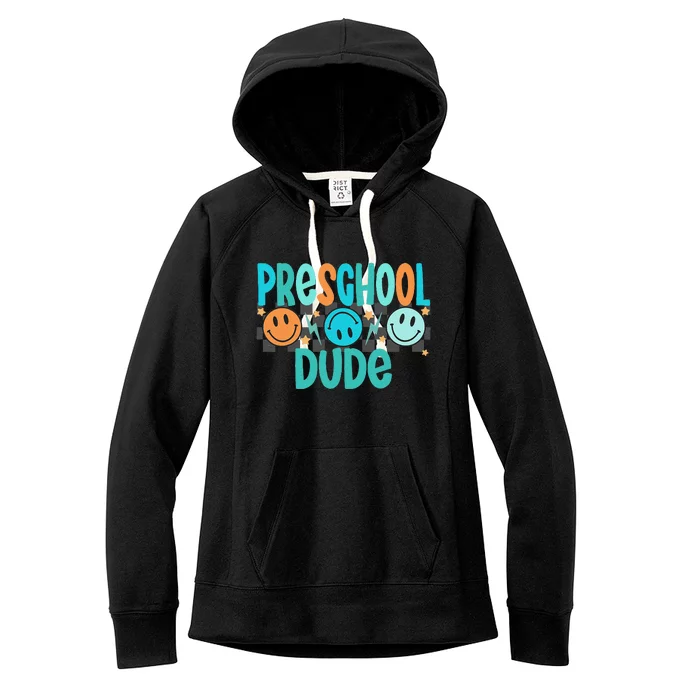 Prek Dude Back To School First Day Of Preschool Gift Women's Fleece Hoodie