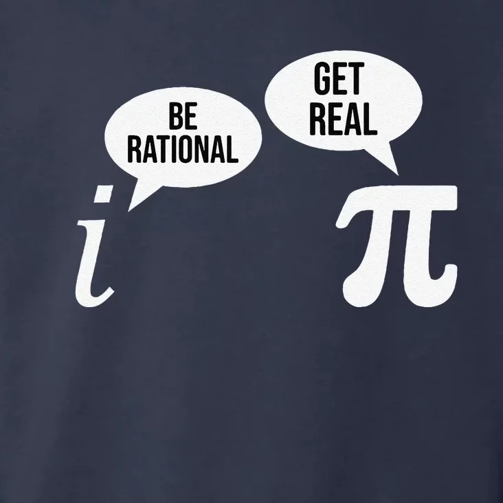 Pi Day Be Rational Get Real Funny Math Equation Teacher Nerd Toddler Hoodie