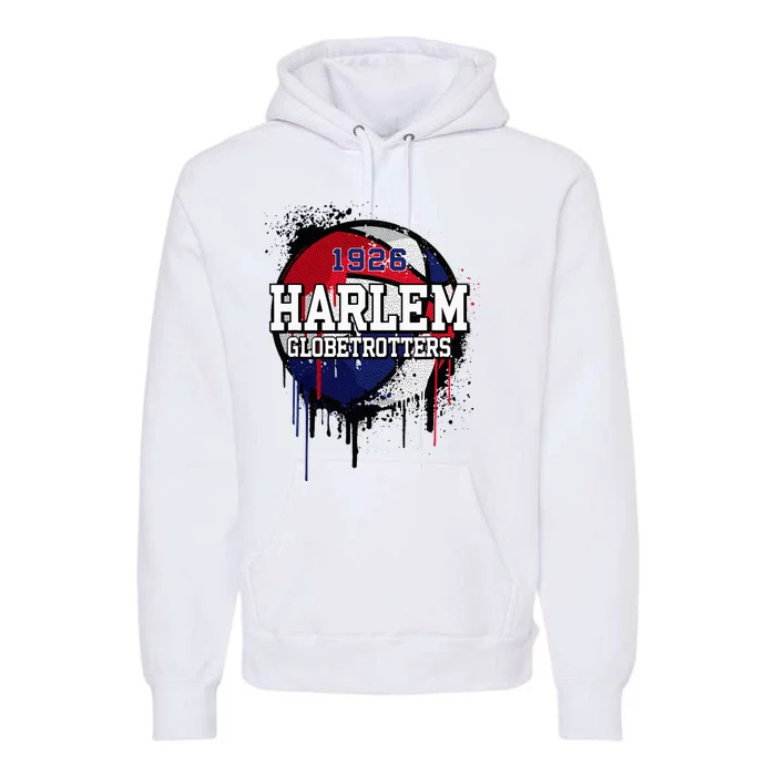 Paint Drip Basketball Premium Hoodie