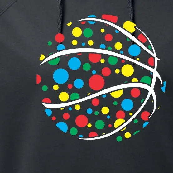 Polka Dots Basketball International Dot Day Performance Fleece Hoodie