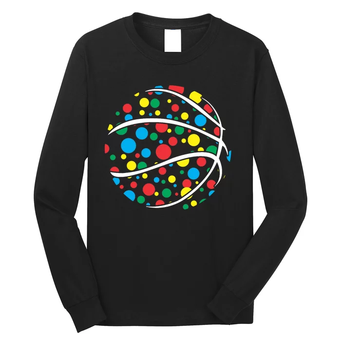 Polka Dots Basketball International Dot Day Long Sleeve Shirt