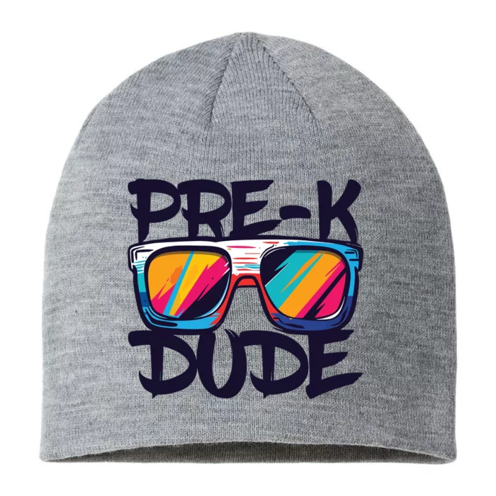 Prek Dude Back To School Prek Boy Girl 8 1/2in Sustainable Knit Beanie