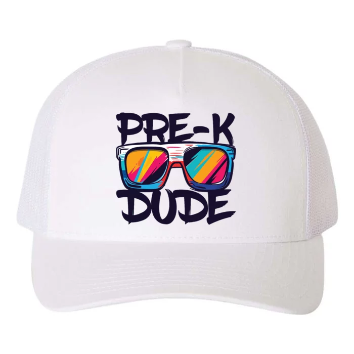 Prek Dude Back To School Prek Boy Girl Yupoong Adult 5-Panel Trucker Hat