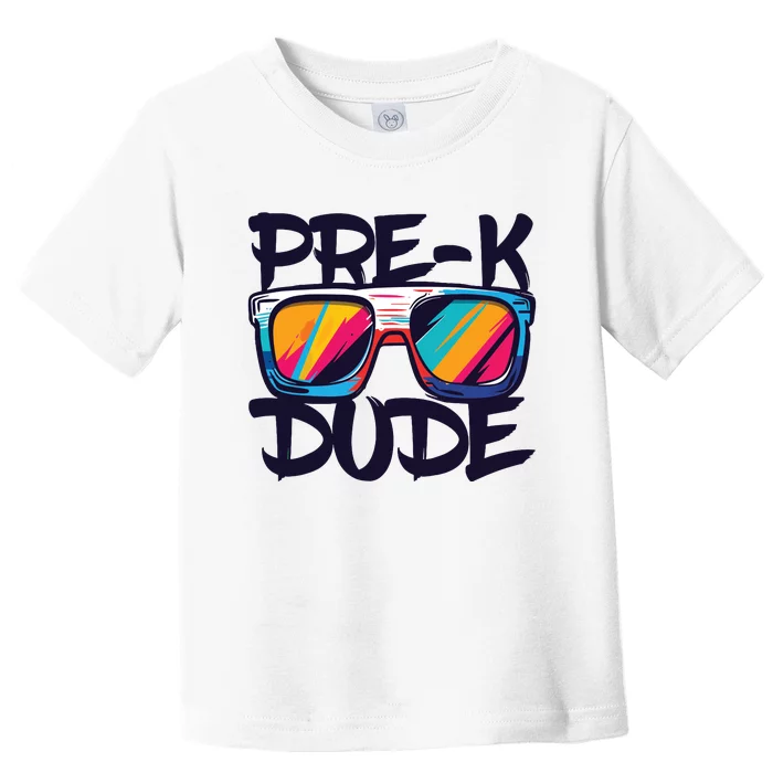 Prek Dude Back To School Prek Boy Girl Toddler T-Shirt