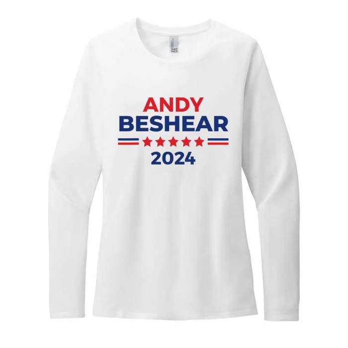 Political Democrat Beshear 2024 Presidential Election Womens CVC Long Sleeve Shirt