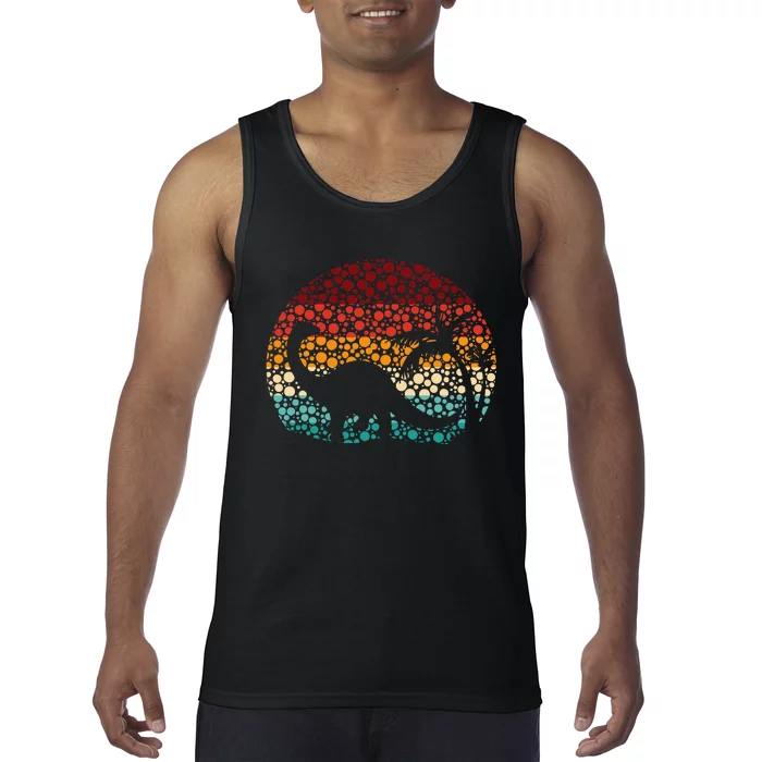 Polka Dot Brontosaurus Tank Top