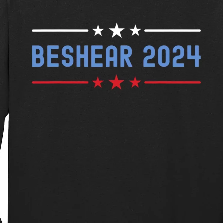 Political Democrat Beshear 2024 Presidential Election Tall Long Sleeve T-Shirt