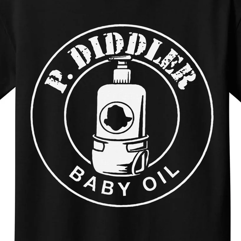 P Diddler Baby Oil Halloween Costume Party Kids T-Shirt