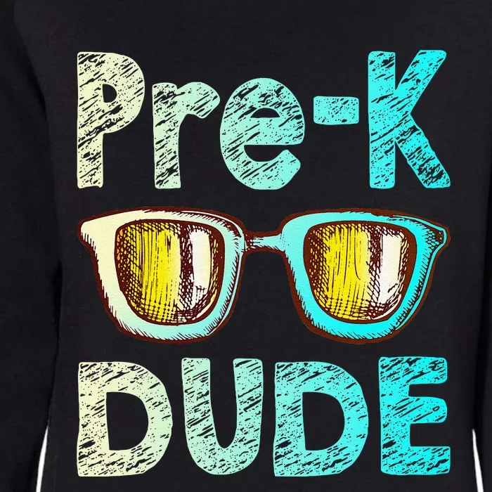 Prek Dude Back To School First Day Of Preschool Boy Gift Womens California Wash Sweatshirt