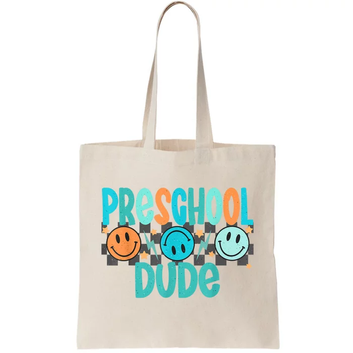 Prek Dude Back To School First Day Of Preschool Tote Bag