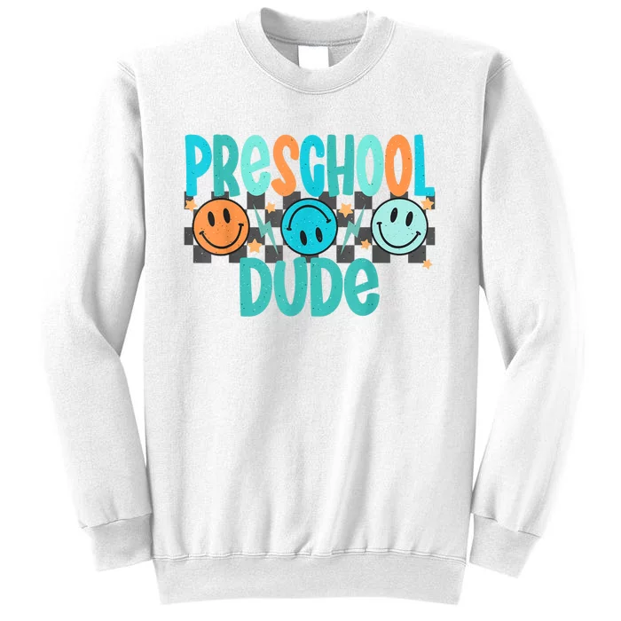 Prek Dude Back To School First Day Of Preschool Sweatshirt