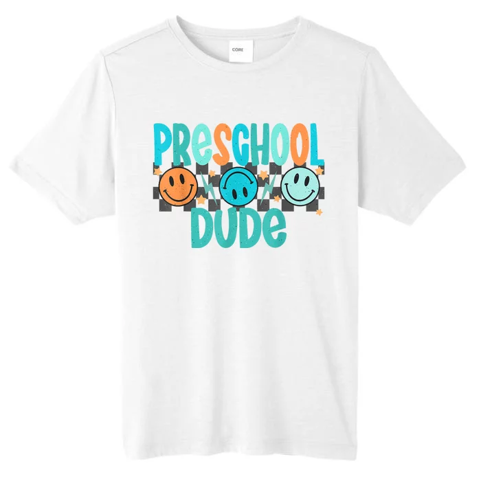 Prek Dude Back To School First Day Of Preschool ChromaSoft Performance T-Shirt